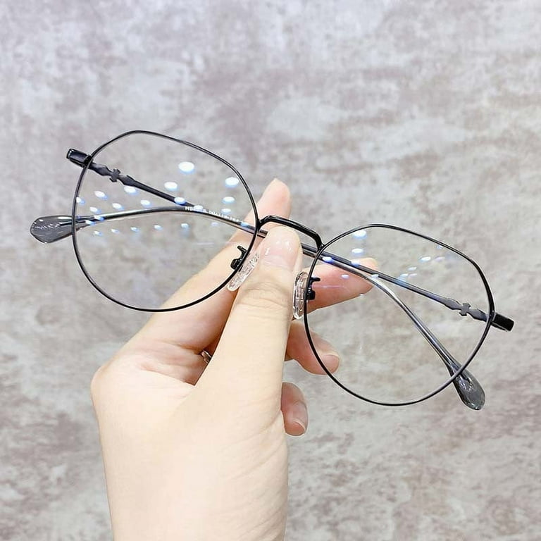 Blue Light Blocking Glasses Cute Anti Eye Strain Fashion Frame Glasses For  Reading Play Computer 