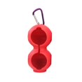 thumbnail image 1 of Soidarity Nuevo juego de pelotas de silicona para golf, 2 piezas, accesorios de golf, cubierta protectora de silicona para golf Golf No.2 Soidarity OD009362-02, 1 of 1