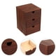 thumbnail image 2 of 1 caja de almacenamiento de escritorio vintage con cajones de madera (cuatro capas), 2 of 7