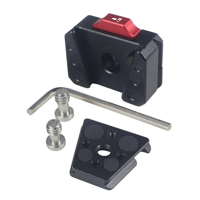 Langgg Quick Release Clamp Plate Camera Mount Clamp Adapter for DSLR Digital Camera Set A Set B