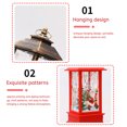 thumbnail image 2 of Bearachild Linterna navideña Vintage para exteriores, luz de vela, colgante, Ángel, Papá Noel, linterna de alce, decoraciones navideñas para el Kits de decoración para fiestas No.04 Bearachild HA008322-04, 2 of 6