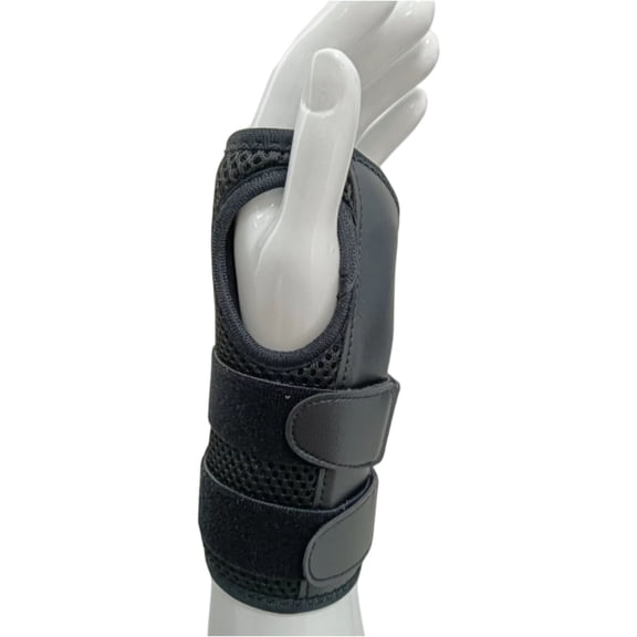 1 Pair Carpal Tunnel Wrist Brace Night Support with Splints Left Hand, Hand Brace for Arthritis, Tendonitis, Sprain, Injuries, Wrist Pain Relief, Adjustable and Breathable,L