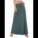 thumbnail image 3 of Faldas Casuales de Media Pierna para Mujer, Elásticas, Ultrasuaves, Holgadas, de Talle Alto y para Estar en Casa. Verde Oscuro M, 3 of 7