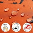 thumbnail image 4 of Holloween Tablecloth for Rectangle Tables - Spillproof and Wrinkle Resistant Polyester Oblong Machine Washable Table Cover for Dining Tables, Parties, and Camping, 60 x 120 Inch, Orange, 4 of 6