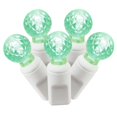 thumbnail image 1 of LED White Wire G12 End Connecting 4 in. Spacing 34 ft. Long Light Set with Green Lights, 1 of 1