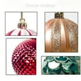 thumbnail image 2 of 12Pcs/set Christmas Balls Ornaments With Hanging Rope Christmas Tree Decoration, 2 of 3