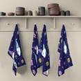 thumbnail image 5 of GZHJMY Cartoon Purple Kitchen Dish Towel Set, Drying Kitchen Towels Tea Towels Gift Set for Drying Cleaning Cooking Baking 1Pcs, 5 of 7