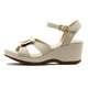 thumbnail image 2 of Sandalias para Mujer Zmexico LE26501 crema 25, 2 of 4