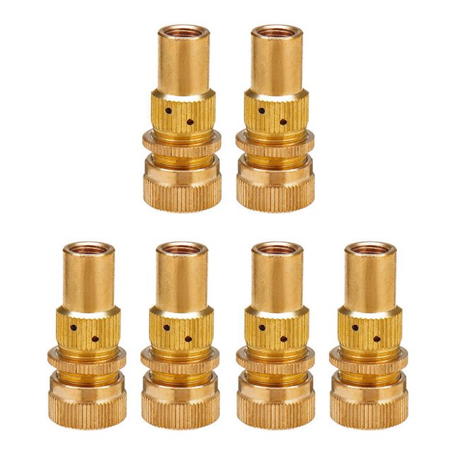 Desinflador de Neumáticos Scienceny 6 Piezas Universal Profesional Accesorios de Válvula de Aire