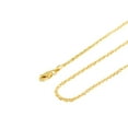 thumbnail image 3 of 14K Yellow Gold 1.50MM Rope (Diamond Cut) Chain Necklace for Men and Women ( Unisex ), 16"-24", 3 of 7