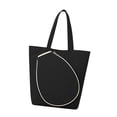 thumbnail image 4 of Almencla Tennis Bag Easy to Access Nylon Racquet Carrying Bag for Competition Workout Black, 4 of 8