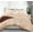 Beige, variant on Utopia Bedding Duvet Cover Queen Size - 3 Piece with Zipper Closure - 1 Comforter Cover 90X90 Inches & 2 Pillow Shams 20X26 Inches Ivory Comforter Not Included
