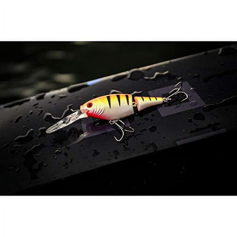 Berkley Flicker Shad Jointed Fishing Lure, Purple Tiger, 1/3 oz