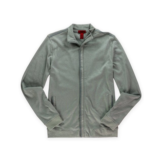 Chaqueta de chándal Alfani Slim Fit para hombre gris mediana
