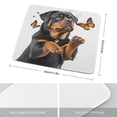 thumbnail image 2 of Rottweiler Dog Mouse Pad, Premium-Textured Rectangle Waterproof Mouse Mat Non-Slip Rubber Base MousePads for Office Laptop Home 10"x12", 2 of 8