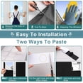 thumbnail image 4 of Armscye 100% Blackout Window Shades 118" x 57" Portable Blackout Curtains with Nano Adhesive, No Drill Temporary Blinds for Bedroom, Nursery, Travel & Home, 4 of 7