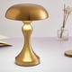 thumbnail image 5 of Lámpara de escritorio LED de 2 piezas, lámpara de mesa de centro decorativa, decoración de luz nocturna de 3 niveles Oro Salvador Lámpara de noche de cristal, 5 of 10