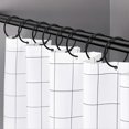 thumbnail image 2 of 36 Pack Shower Curtain Rings (Black), 2 of 5
