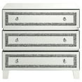 thumbnail image 2 of ACME Noralie 3-Drawer Cabinet in Mirrored, 2 of 5