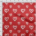 thumbnail image 4 of oneOone Viscose Jersey Red Fabric Kawai Sewing Craft Projects Fabric Prints By Yard 60 Inch Wide-1K, 4 of 5