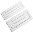 thumbnail image 3 of 2 Sets of Portable Square Embroidery Frame Cross Stitch Frame Durable DIY Embroidery Rack (20.3x20.3cm + 27.9x27.9cm), 3 of 8