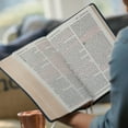 thumbnail image 4 of Nkjv, Reference Bible, Super Giant Print, Leathersoft, Brown, Red Letter Edition, Comfort Print: Holy Bible, New King Ja, (Hardcover), 4 of 5