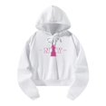 thumbnail image 2 of Sudaderas con capucha informales para mujer, ropa de gimnasio a la moda para el hogar, primavera y otoño, para trabajo deportivo S, 2 of 8