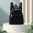 thumbnail image 6 of Small Corduroy Mini Backpack Purse for Women – Cute Brown Backpack, Stylish Shoulder Bag, Compact Side Purse for Travel, School,Pad Mini – with Zipper & Water Bottle Pocket, 6 of 6