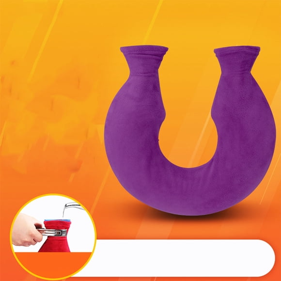 WHAMVOX Neck Hot Water Bottle Hot Water Bags PVC Retention 1Pcs Practical Design