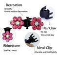 thumbnail image 3 of 12pcs/set Mini Hair Claws Flower No-slip Grips Hair Clips For Women Girls Clamps Wholesal Accessories Hair Metal Y1y9, 3 of 5