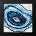 thumbnail image 2 of Robinson, Carol 15x15 Black Modern Framed Museum Art Print Titled - Navy Agate I, 2 of 5
