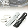thumbnail image 2 of Motorcycle Exhaust Pipe Protector Heat Shield Cover Guard Muffler Pipe Anti-scalding Cover Modified Accessories, 2 of 7