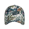 thumbnail image 2 of Fotbe Hawaiian Style Classic Baseball Cap, Adjustable Snapback Hats, Outdoor Baseball Hat for Men and Women Cotton Soft, 2 of 9