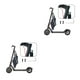 thumbnail image 4 of Wosthever Hooks Multifunctional Hanger High-density Nylon Front Claw Rust-resistant Replacement Hook Pothook for M365 Pro Electric Scooter Type2 NO2, 4 of 6