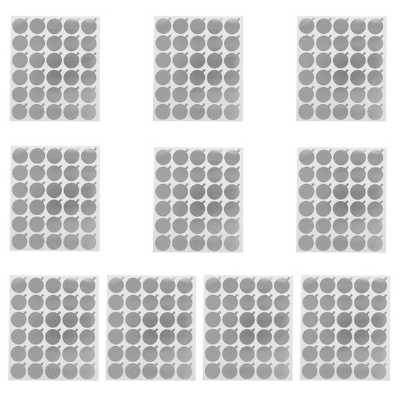 WORGEOUS Herramienta de belleza de la placa de pegamento de la extensión de las almohadillas de la extensión de las pestañas de las pestañas (plata)