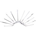 thumbnail image 4 of Miangastore 12 Pcs Cuillère à Médicaments en Acier Inoxydable Épaissie Micro Spatule, 4 of 8
