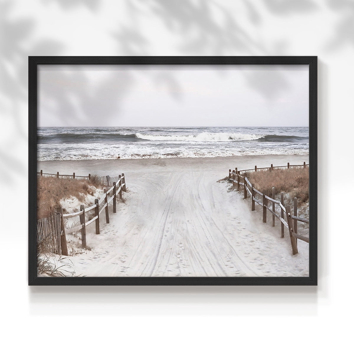 OBX Path by Natalie Carpentieri - Restickable Framed Giclée Print