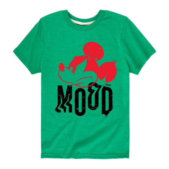 Disney - Mickey & Friends - Mickey in a Mood - Angry - Toddler And Youth Short Sleeve Graphic T-Shirt