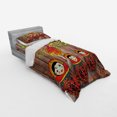 thumbnail image 3 of Ambesonne Ethnic Bedding Set 4 Pcs, Folkloric Russian Dolls, Queen, Multicolor, 3 of 3