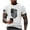 White, variant on Yiaimeir Summer Men's Popular T-shirt Printed Round Neck Short Sleeve T-shirt Streetwear,Size M-3XL