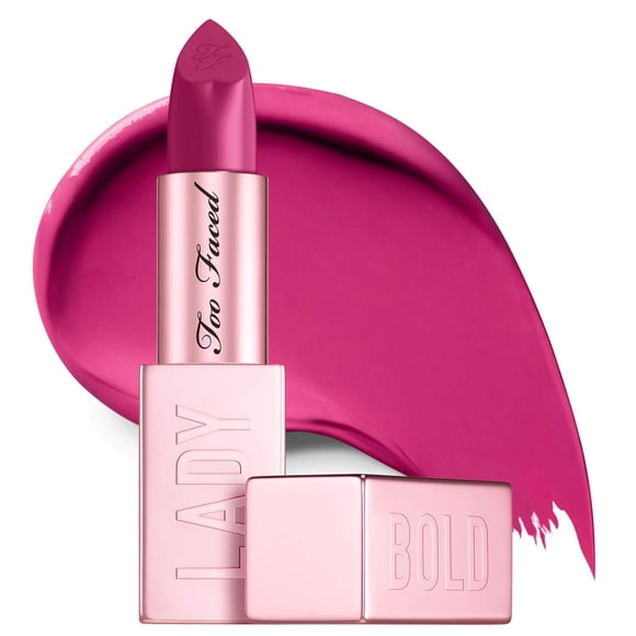 Lápiz labial Too Faced Lady Bold Cream, ligero y vegano, 5 ml