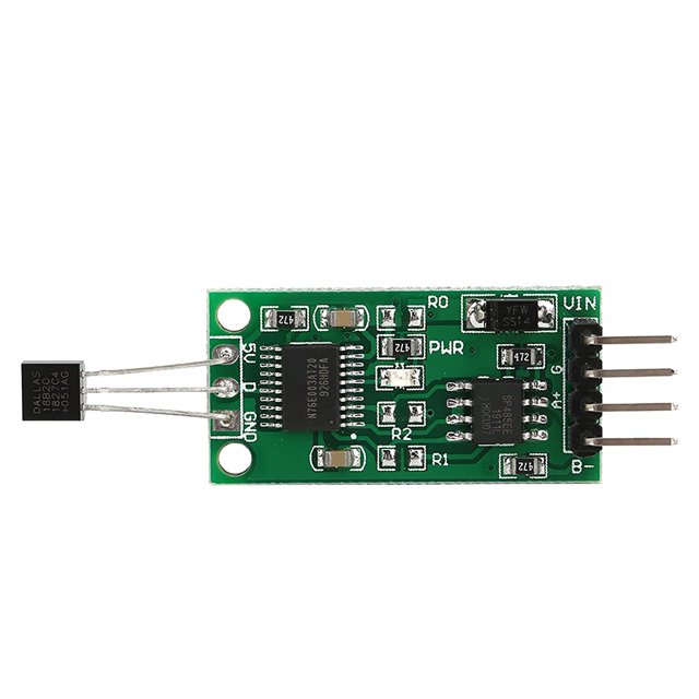 Módulo sensor de temperatura Componentes electrónicos Mando a distancia programable Sensor de temperatura y humedad de alta precisión RS485 TTL (12V 485 con sensor) esquí esquí Gafas de esquí