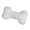 White, variant on Plush Bone Pattern Hair Clip Personality Styles Hairclip Styling Party Barrettes for Parties And Daily Wear
