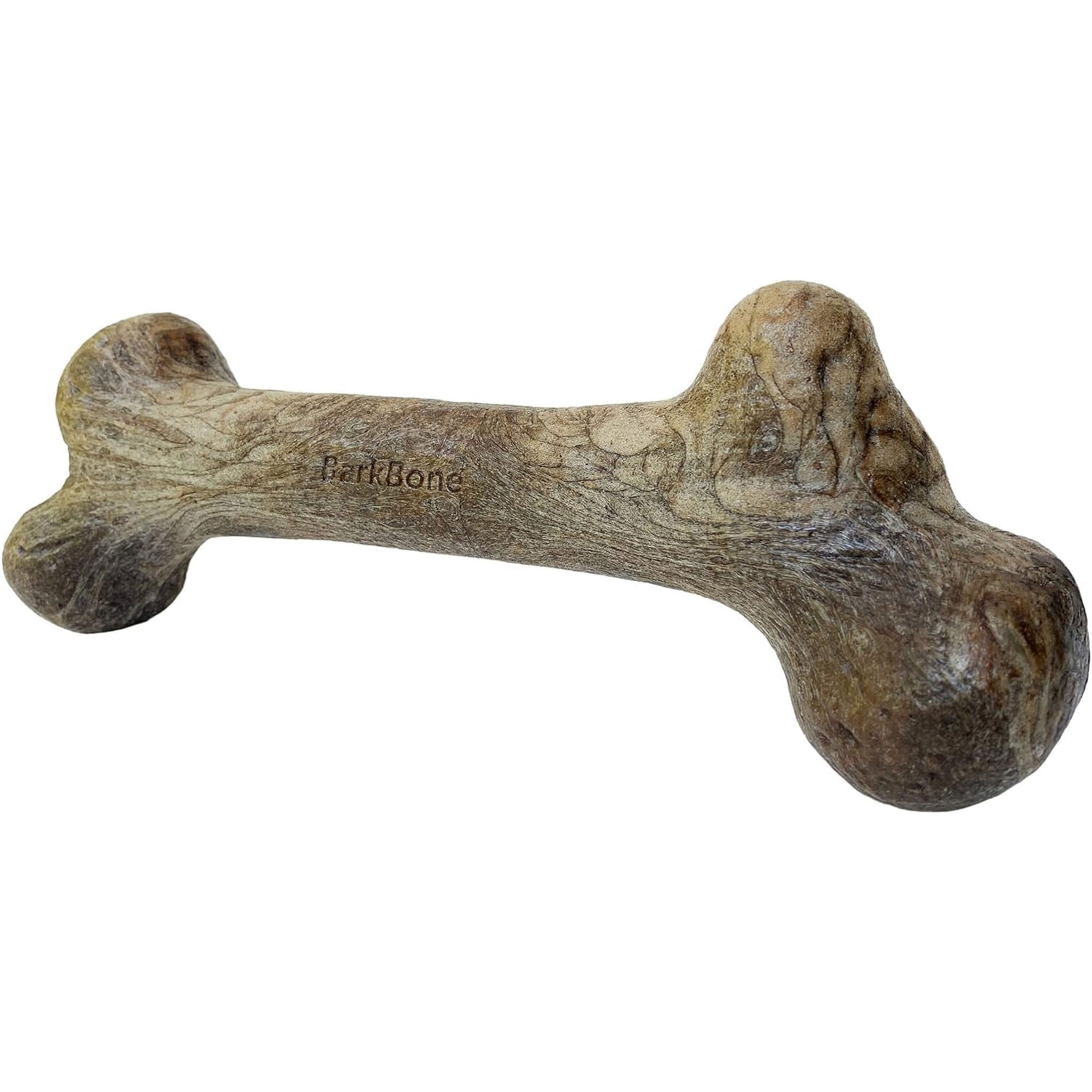 Petmate 36032 8.25 x 1.5 x 5.5 in. Dino Barkbone Steak Dog Chew, Brown - Medium