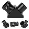 thumbnail image 4 of Diagonal Erector,1.25inch 90 Degree Black Diagonal Mirror Diagonal Adapter Finely Tuned Performance, 4 of 7