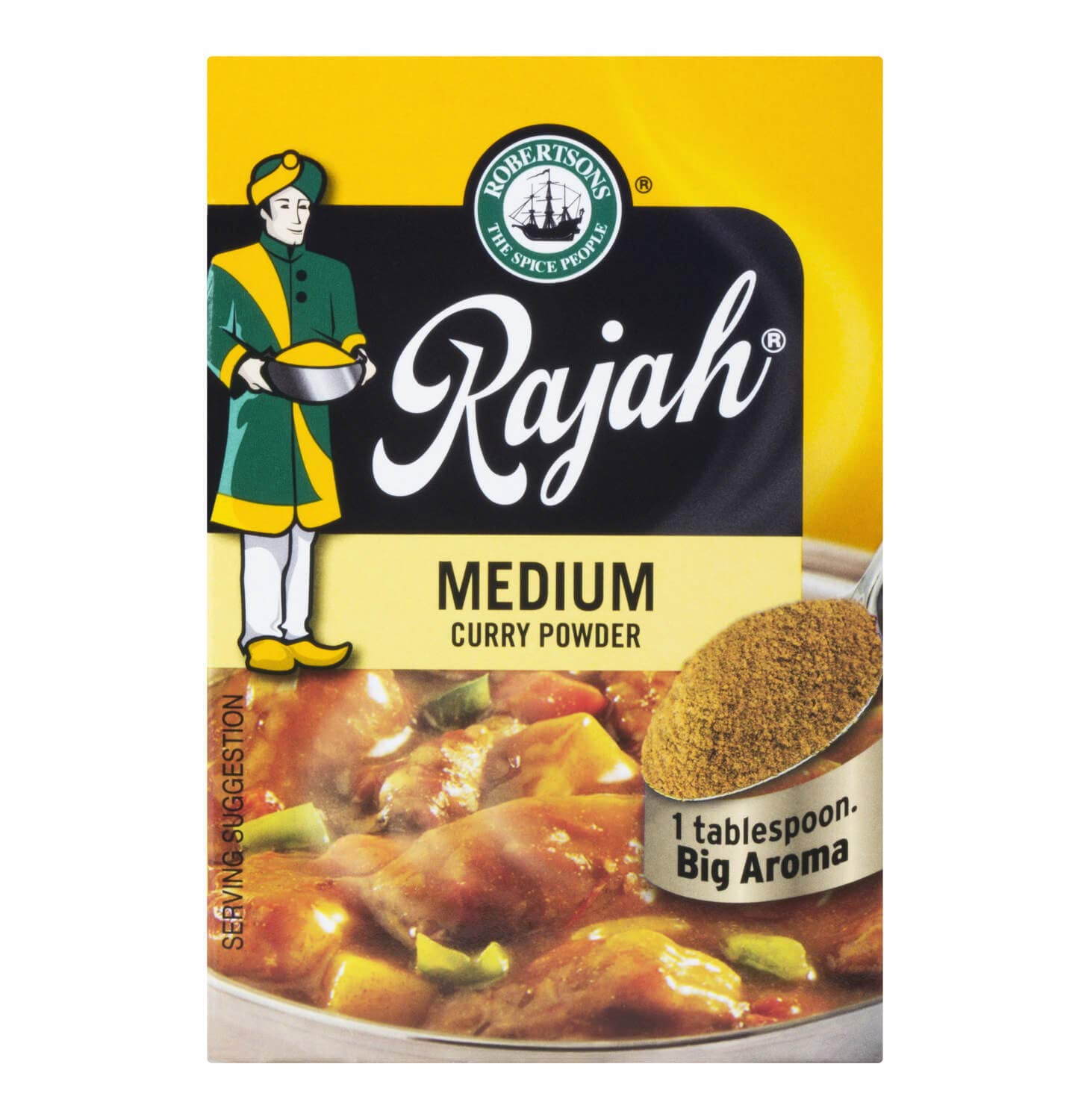 RAJAH Medium Curry Powder - 3.53oz (100g)