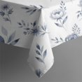 thumbnail image 5 of Pioneer Flower Floral Print Pattern Square Tablecloth, Waterproof Wipeable Spillproof Washable Table Cover for Home Kitchen Party Decor, 42"x42", 5 of 6