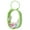 Round-Green, variant on Clear PVC Baby Storage Bag Stylish Round Shape Easy to Carry Portable for Tremdy Parents and Photography Enthusiasts