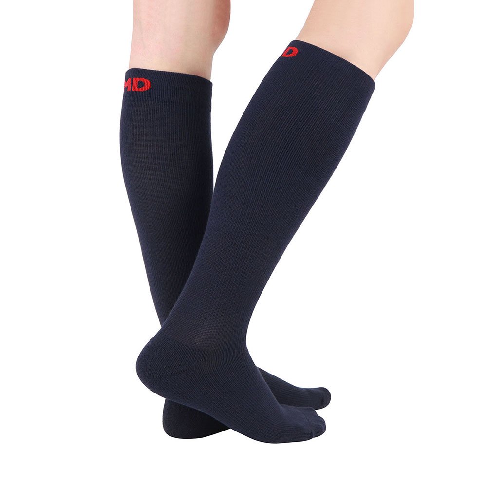 +MD Unisex OvertheCalf Compression Bamboo Socks Stockings 3 Pair