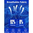 thumbnail image 5 of APTRO Mens Swim Trunks 9 inch Bathing Suit With Zipper Pockets Quick Dry Mesh Liner Swim Shorts Board Shorts Swimsuit Beach Shorts Blue Shell 4XL, 5 of 7